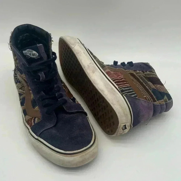 Vans Multicolor High-Top Sneakers - Picture 10 of 11